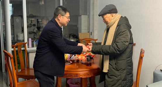 福建金森開展“新春送溫暖”活動 福建金森開展“新春送溫暖”活動